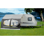 Berger Etukatokset matkailuvaunuun, useita malleja Sigma Deluxe 335 x 220 cm