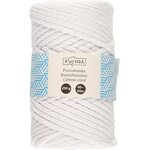 Kehrä punoslanka macrame solmeiluun 250g, useita värejä Valkoinen