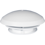 Knorz Tuuletusventtiili katolle Ø 110 mm, korkeus 60 mm Valkoinen
