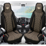 Bremer-Sitzbezüge istuinsuojat Ducato/ Jumper/ Boxer X250, 2 kpl, useita värejä Musta/ ruskea