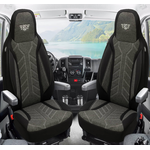 Bremer-Sitzbezüge istuinsuojat Ducato/ Jumper/ Boxer X250, 2 kpl, useita värejä Musta/ antrasiitti