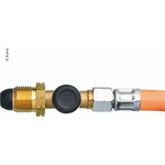 Truma (R) Maakohtaiset korkeapaine kaasuletkut 45 cm (G.10) SE, NO, IS, PT