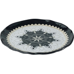 Rebel Outdoor ruokalautaset 27 cm, 5 eri väriä Musta