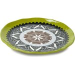 Rebel Outdoor ruokalautaset 27 cm, 5 eri väriä Vihreä