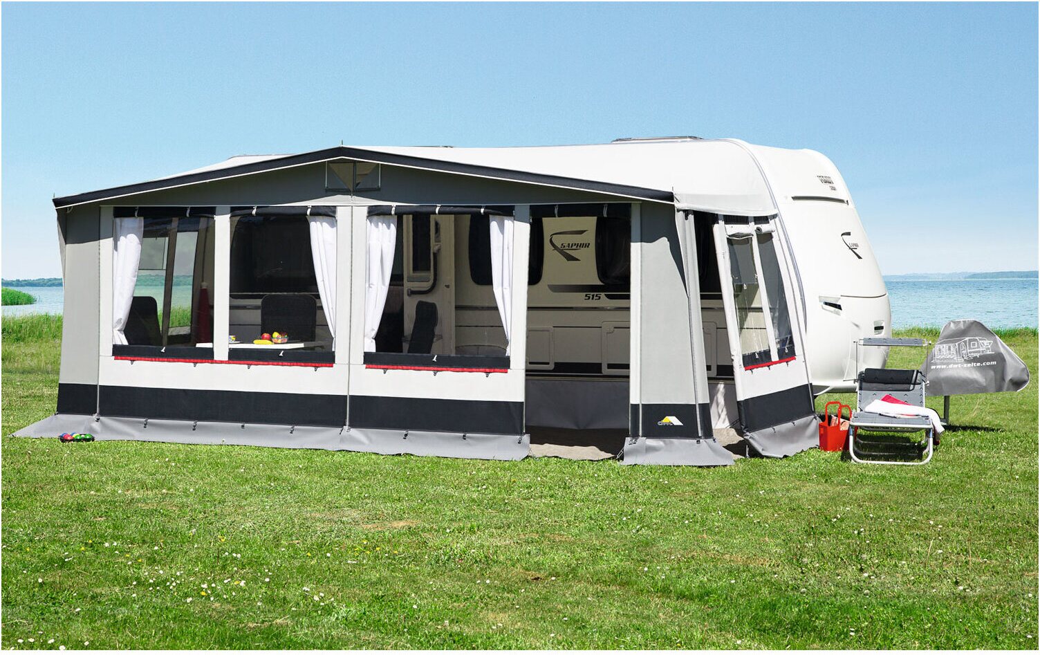 Dwt Paradies III Etuteltta syvyydet 240 ja 280 cm A-mitta 821-850, syvyys 280 cm