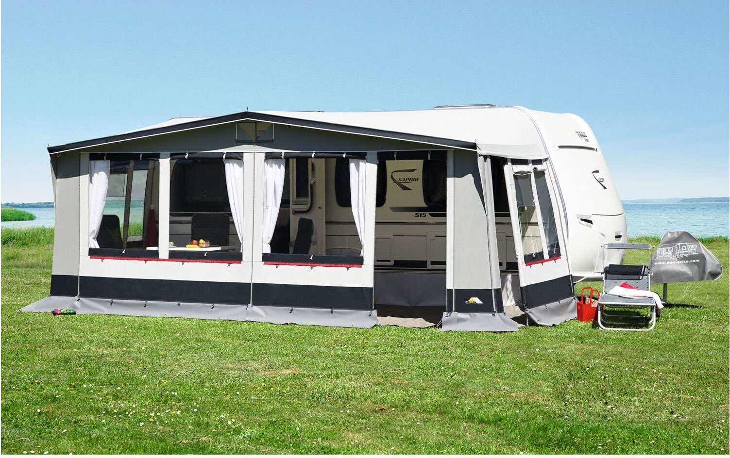 Dwt Paradies III Etuteltta syvyydet 240 ja 280 cm A-mitta 851-880, syvyys 280 cm