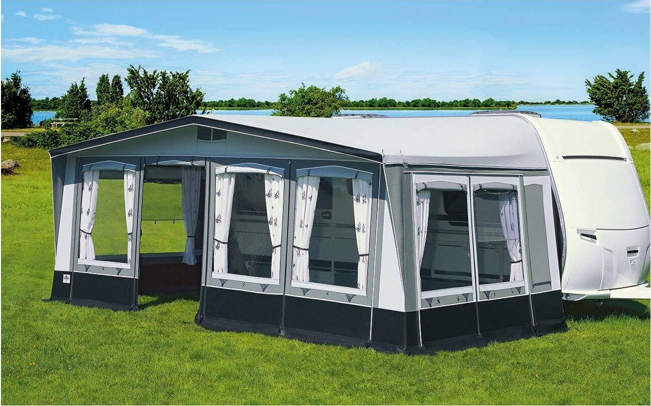 Brand Palazzo Etuteltta syvyys 240 tai 280 cm ympärivuoden käyttöön A-mitta 1052-1075, syvyys 240 cm