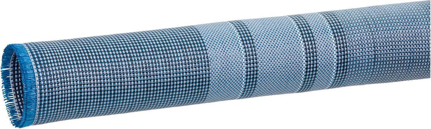 Arisol Standard Telttamatto, sininen / harmaa, useita kokoja 600 x 250 cm, sininen