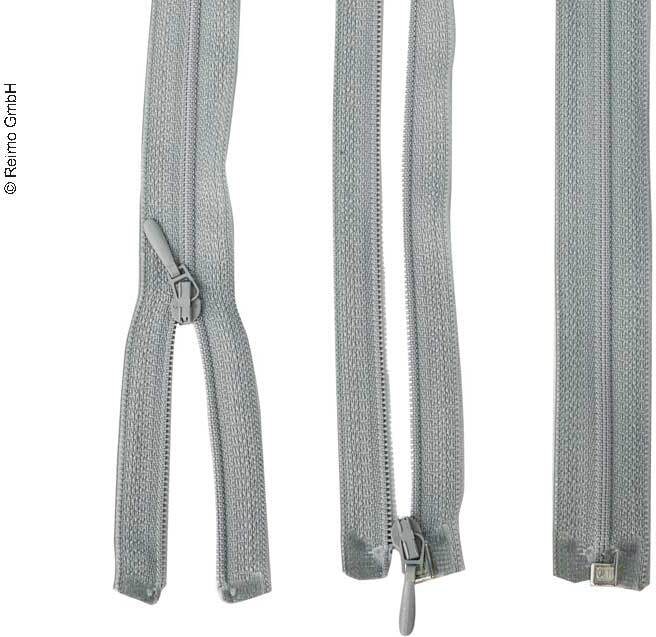 Vetoketju, useita kokoja 90cm, harmaa