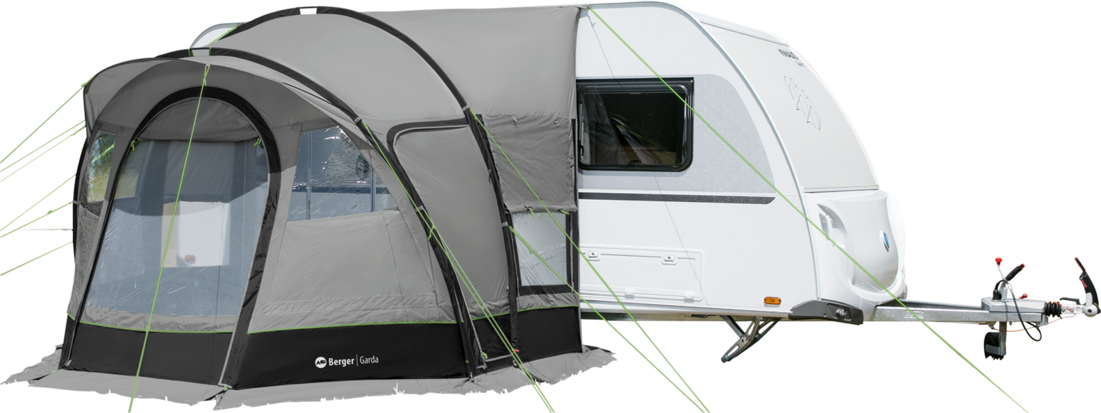 Berger Garda matkateltat matkailuvaunuun, useita malleja Garda 300 x 300 cm