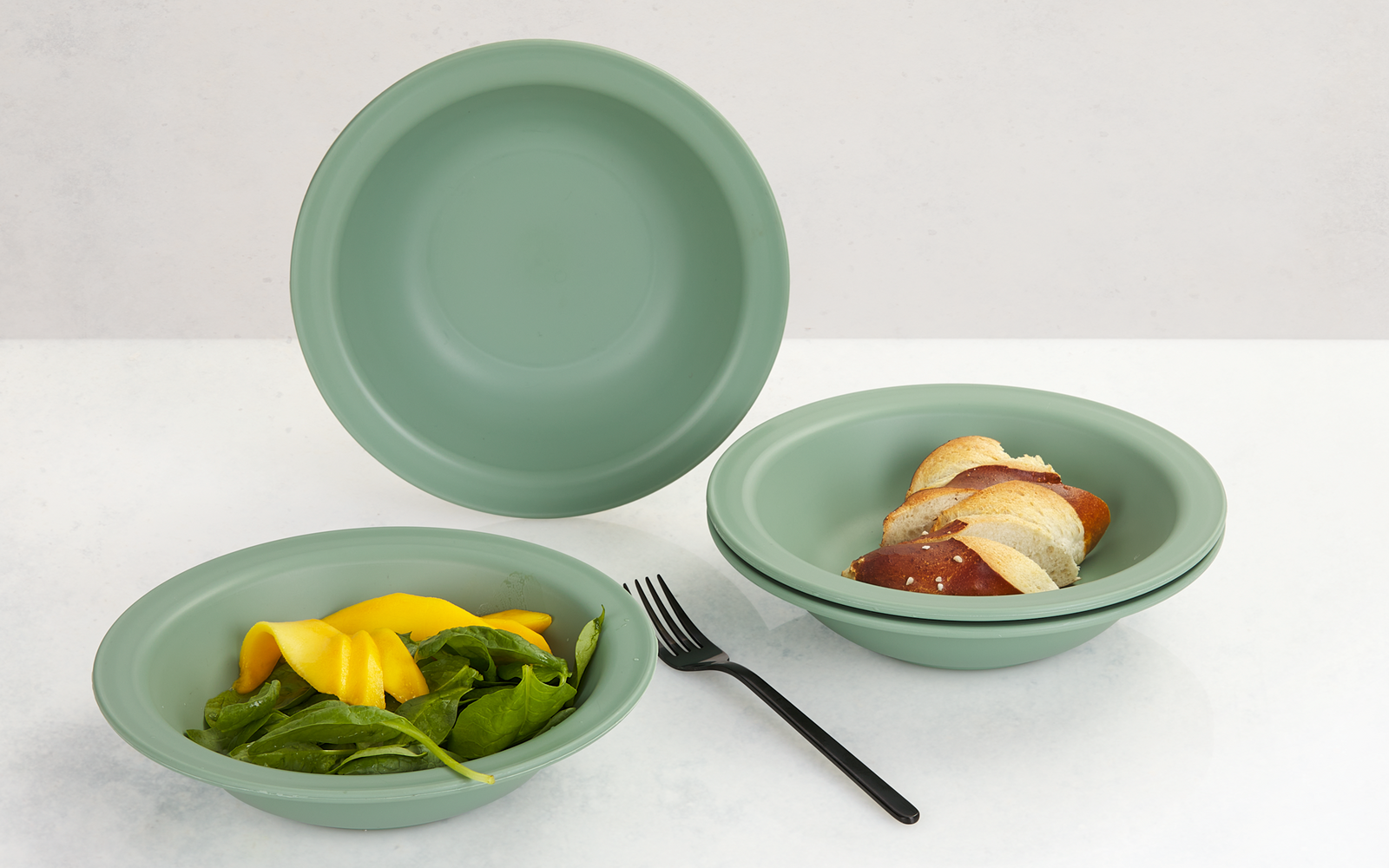 Berger Kynne keittolautanen Ø 21,7 cm, 4 kpl Vihreä