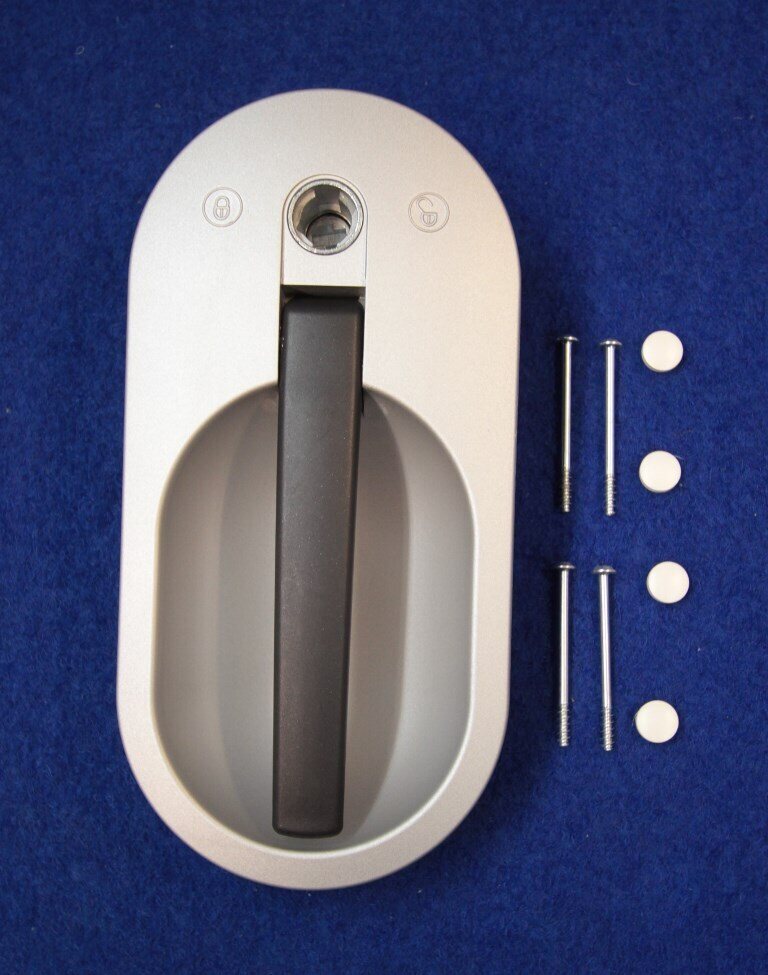 Hobby ulko-oven lukon ulko-osa, vasen tai oikea Vasen