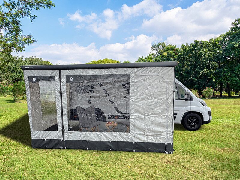 Reimo Tent Girona Etu- / sivuseinät Fiamma ja Thule markiiseille Etuseinä W 285