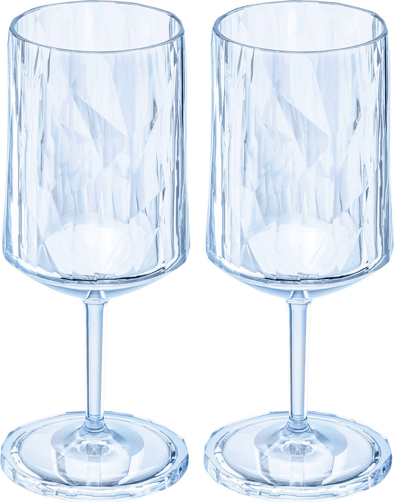 Koziol viinilasi 300 ml, 2 kpl, useita värejä Akvamariini
