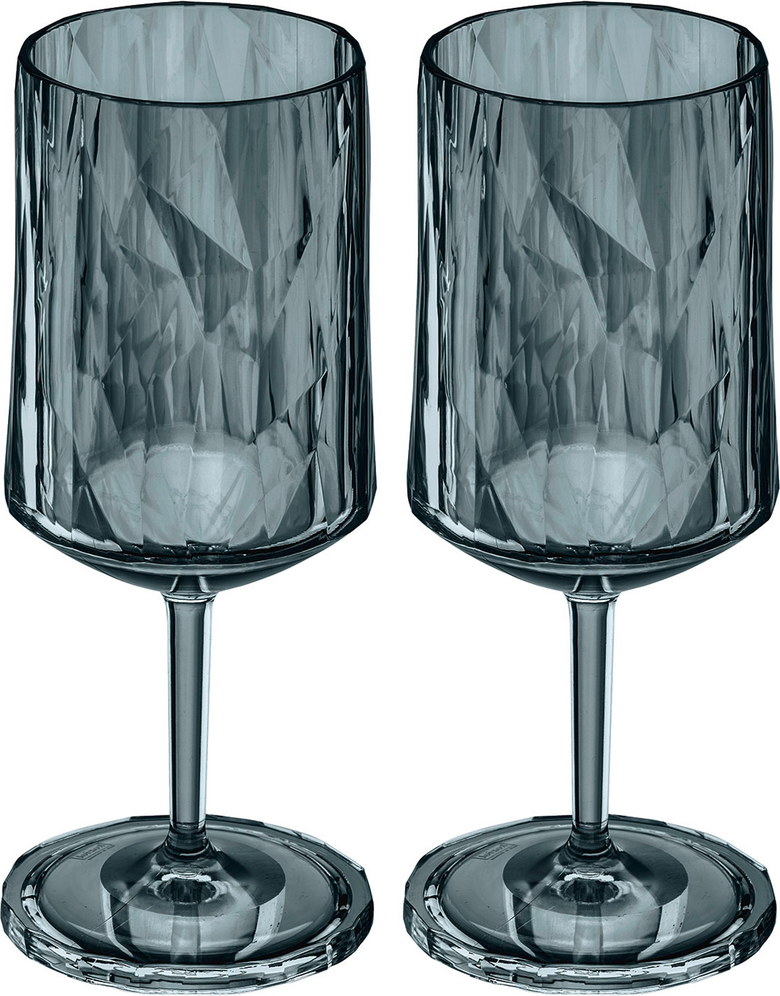 Koziol viinilasi 300 ml, 2 kpl, useita värejä Harmaa