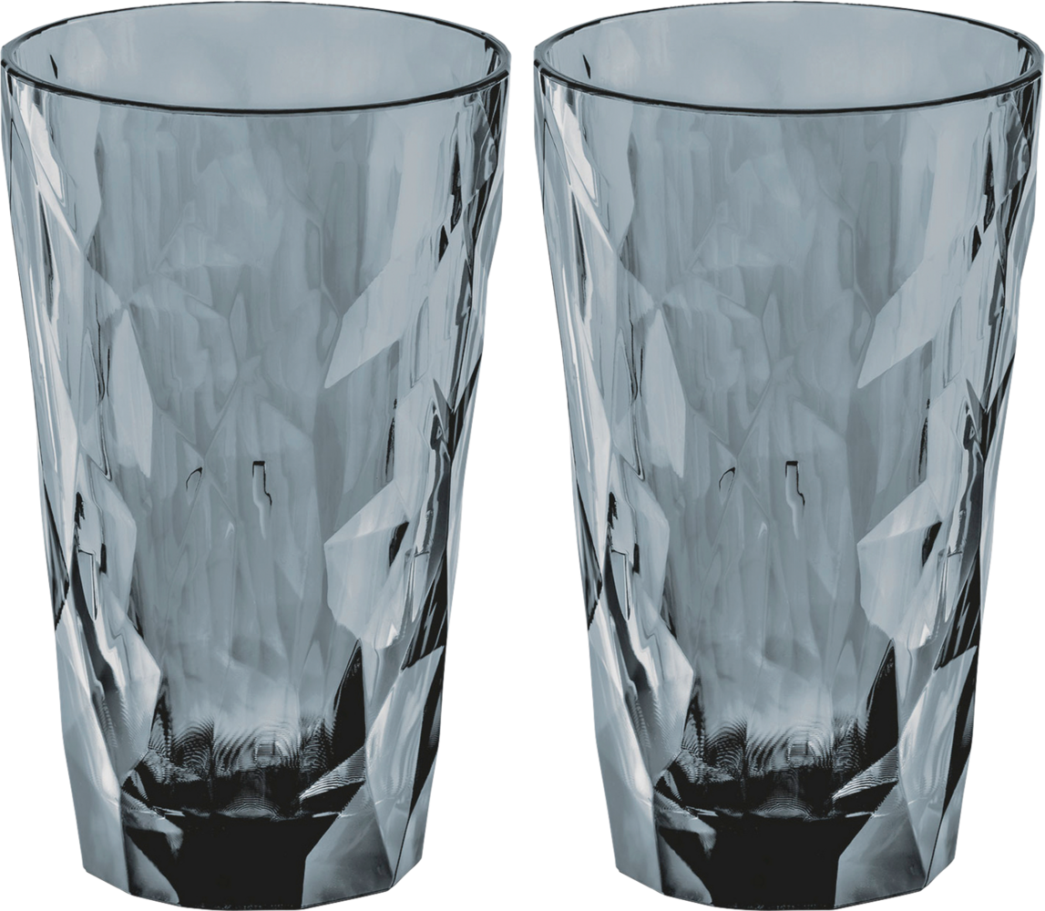 Koziol juomalasisetti 300ml, 2 kpl, useita värejä Harmaa