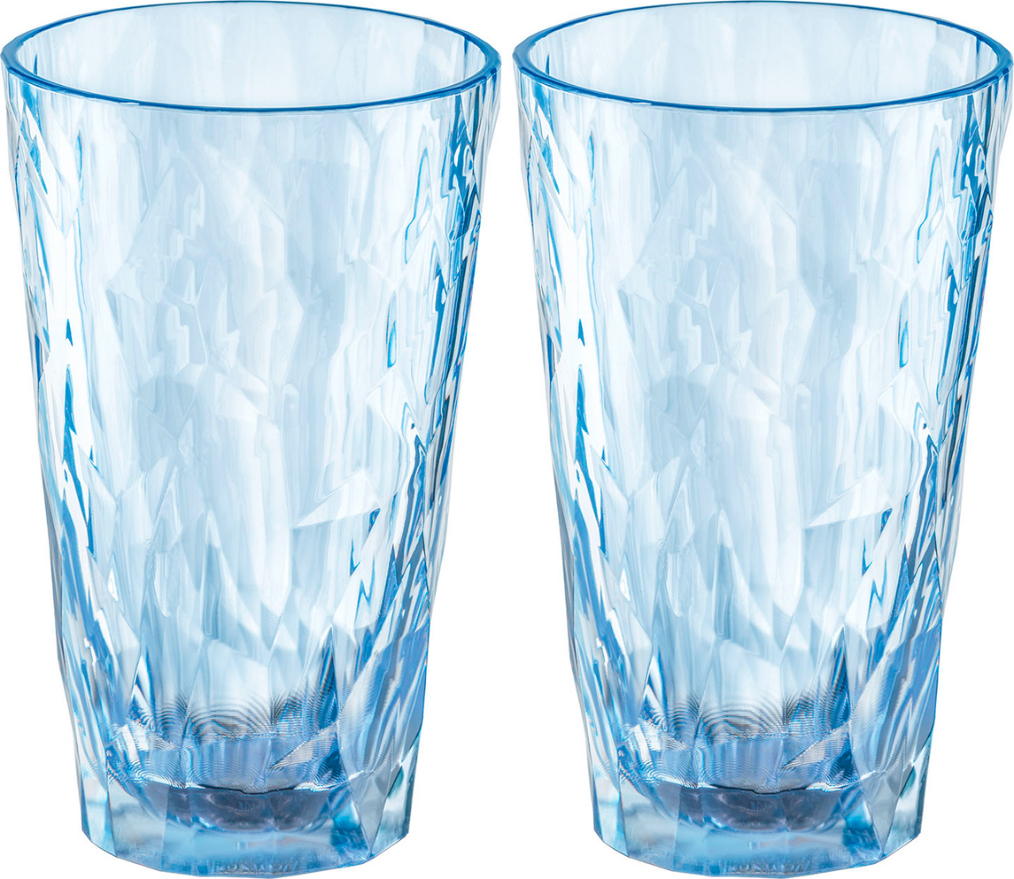 Koziol juomalasisetti 300ml, 2 kpl, useita värejä Akvamariini