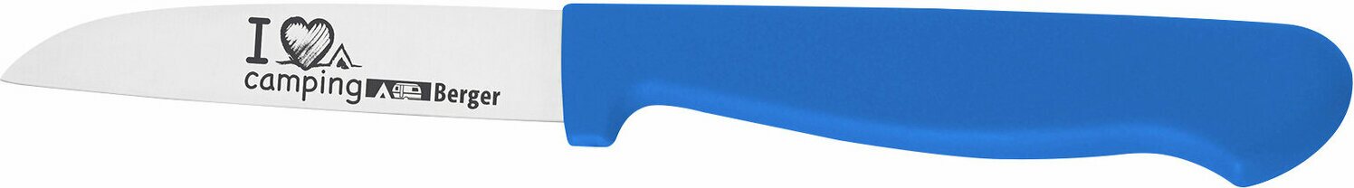 Berger Keittiöveitsi / vihannesveitsi, värilajitelma Sininen