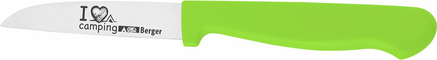 Berger Keittiöveitsi / vihannesveitsi, värilajitelma Vihreä