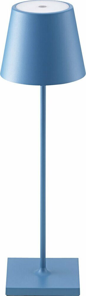 Berger Ladattava pöytävalaisin tyylikkäällä muotoilulla Sininen
