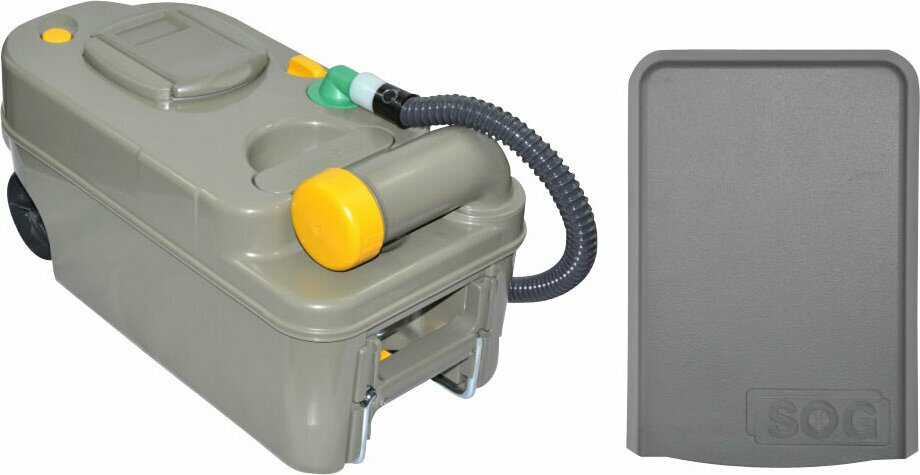 SOG Thetford C200 kasettiin Tuuletus luukunläpi Tummanharmaa