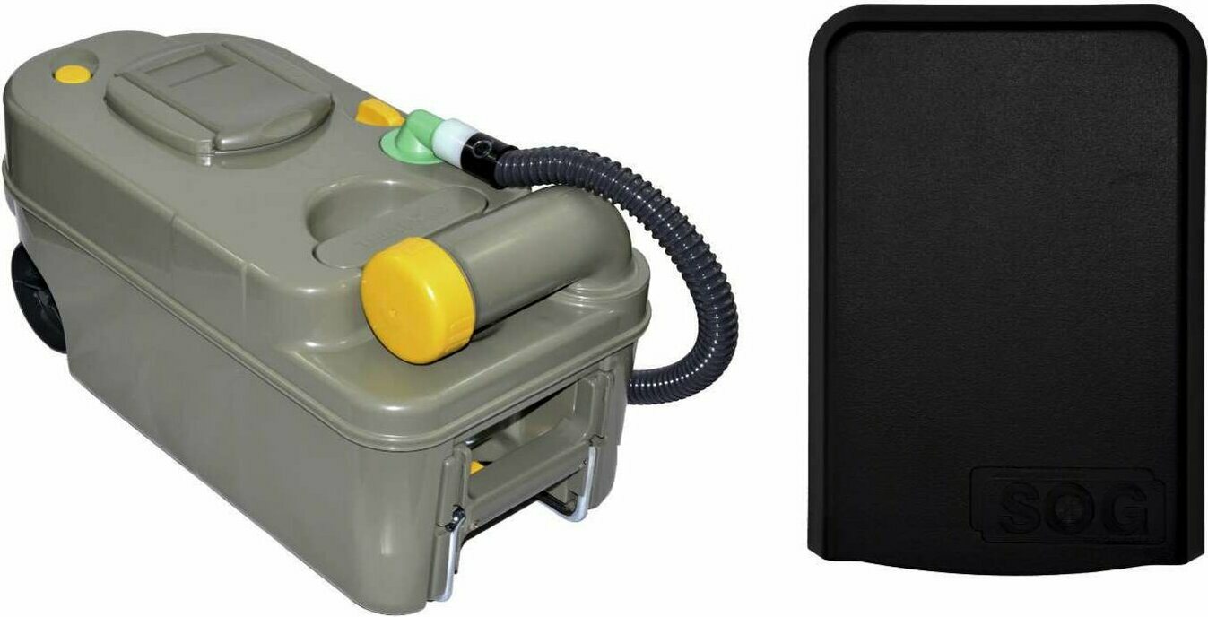 SOG Thetford C200 kasettiin Tuuletus luukunläpi Musta