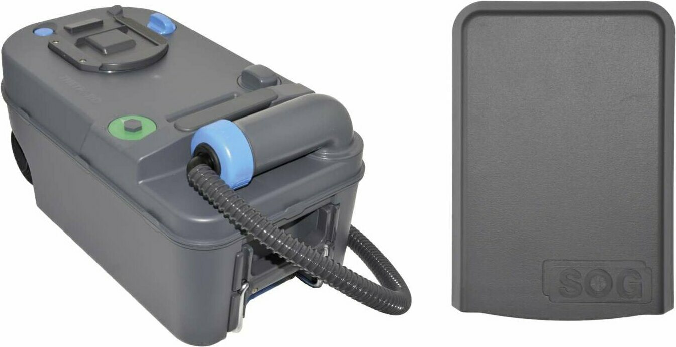 SOG Thetford C220 kasettiin Tuuletus luukunläpi Tummanharmaa