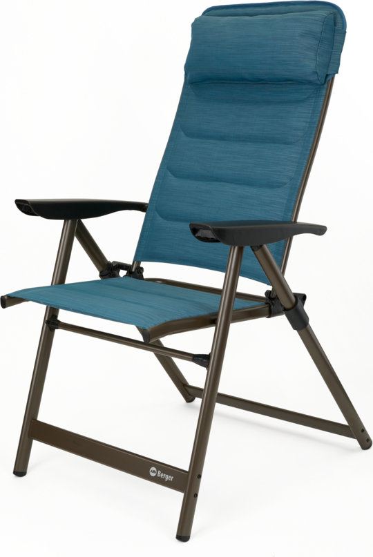 Berger lepotuoli Slimline uutuusväreissä Turkoosi