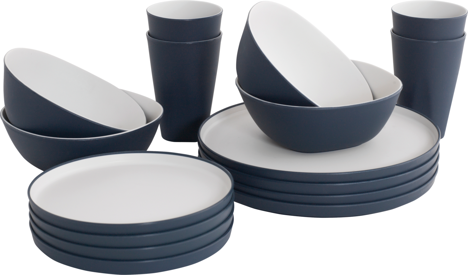 Outwell astiasto 4:lle, 16 osainen Sininen