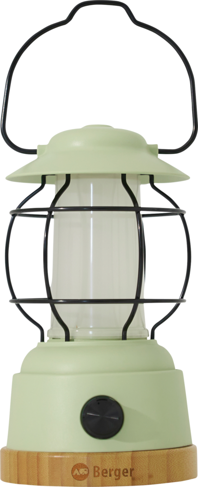 Berger Hopuni Pro LED-lyhty Vihreä