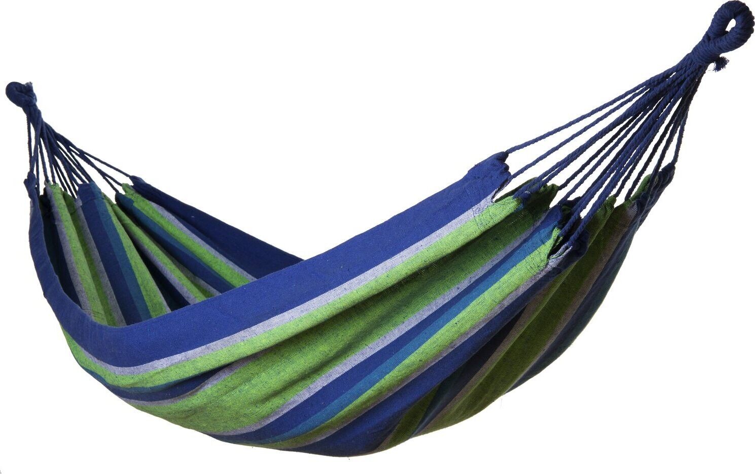 CampTime Riippumatto 120 kg Sininen / vihreä