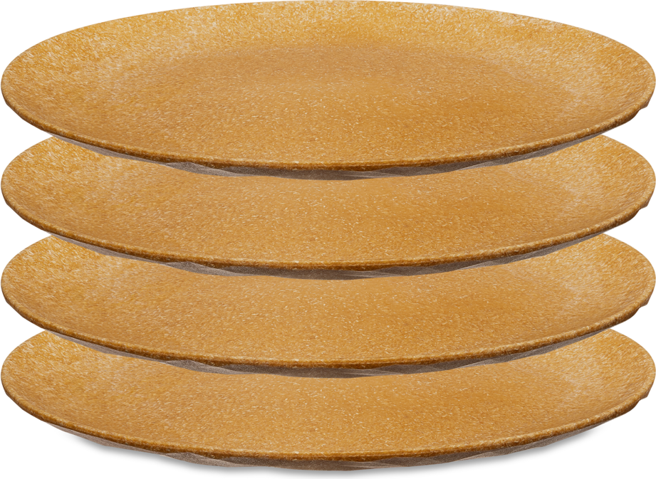 Koziol lautanen 4 kpl Ruskea