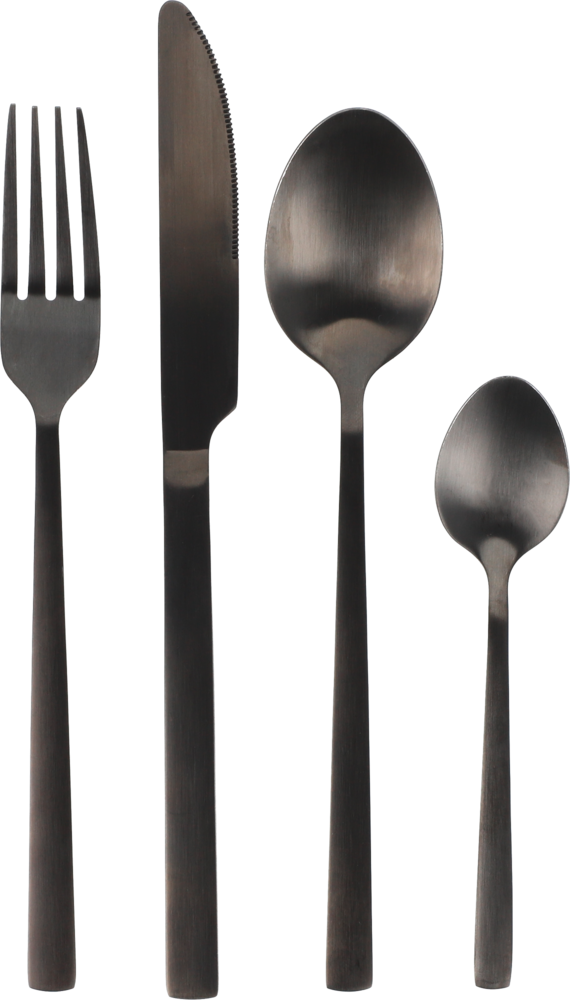 Berger aterinsarja 16- osainen Musta