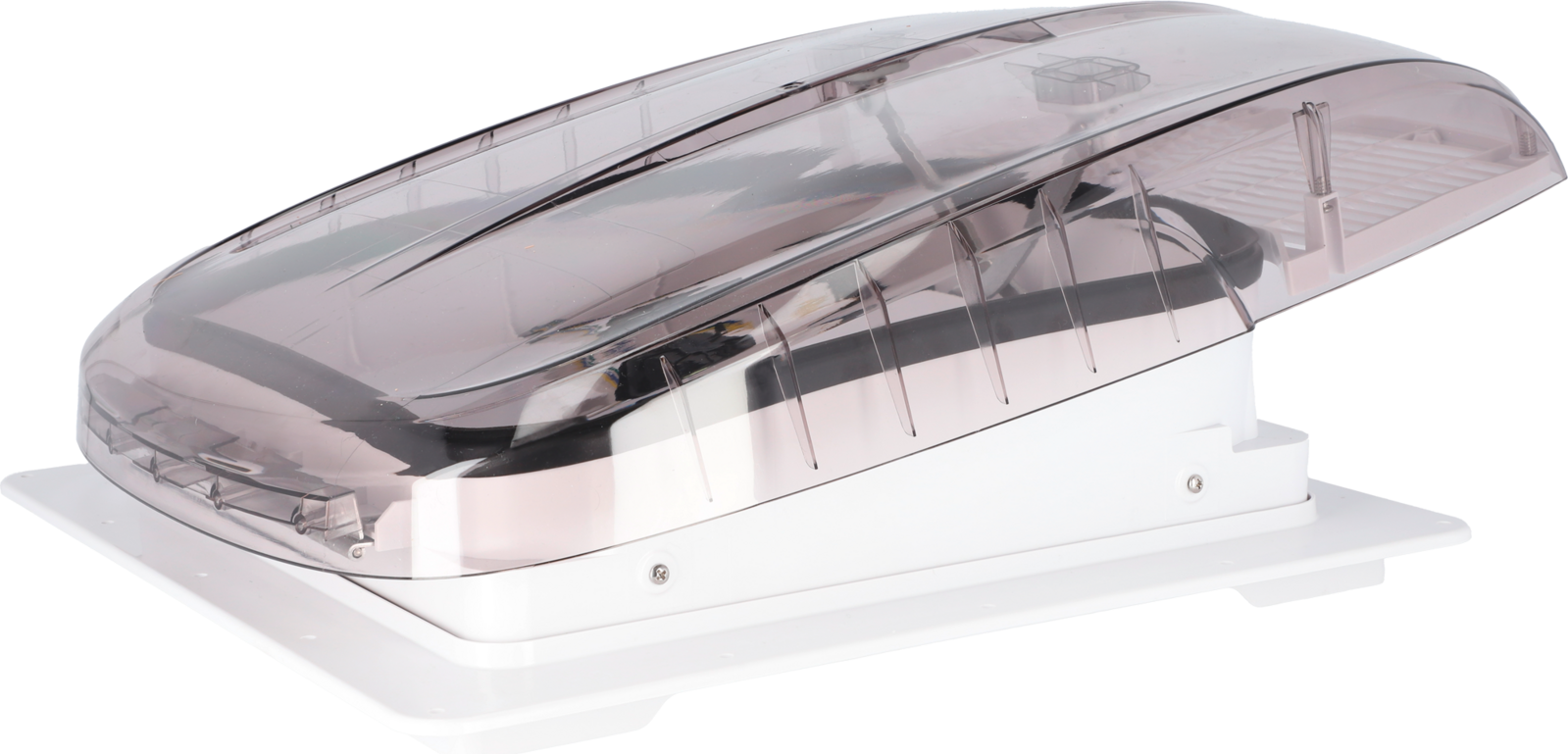 Berger Plus Van 400 x 400 mm kattoluukku 12V tuulettimella, Kirkas