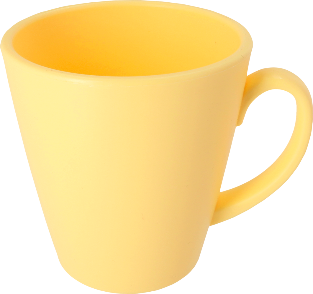 Berger kahvikuppi 360ml, useita värejä Keltainen