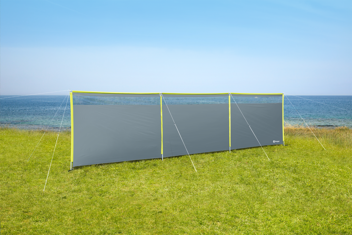 Berger Panorama Tuuliaita 600 x 150 cm, vihreä tai harmaa Vihreä