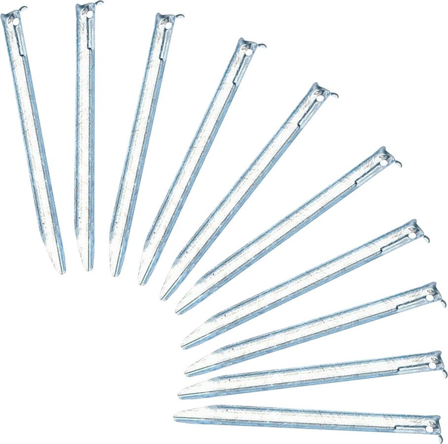 Berger Telttakiila kourumalli terästä 10 kpl, 22 ja 30 cm 22 cm