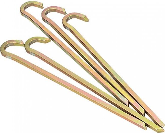 Berger Telttanaula 22 tai 30 cm 4-kulmainen teräs 5kpl 30 cm