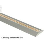 Carbest LED-nauhan valopohja puolipyöreä 1,5m + 2 päätyä