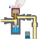 Vuototesteri kaasujärjestelmään 10 mm