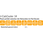 Carbest CabCooler 14 L Fiat Ducatoon