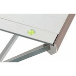 Brunner Axia 6 Titanium retkeilypöytä 147 x 76 cm