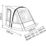 Reimo Tent ADRIA ACTION 391 AIR- ilmakaariteltat