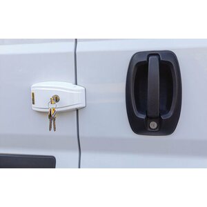 HEOSolution Lisälukot Van oviin 2 HEOSafe lukko valk.