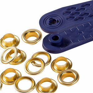 Prym Reikävahvikelenkki 8 mm 24 kpl