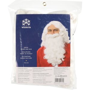 Winteria Joulupukin Parta +hiukset