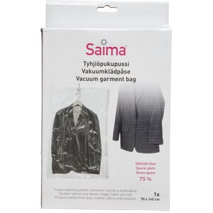 Saima Tyhjiöpukupussi 70x145 cm