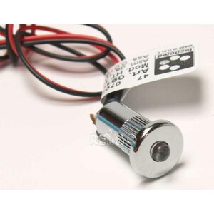 LED minispotti 15mm 0,2W sininen, Ø 10 mm reikä