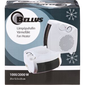 Bellus Lämpöpuhallin 2000W termostaatilla