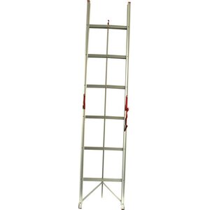 Taittuvat alumiinitikkaat 6 askelmaa 210 cm